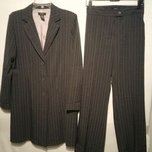 Pinstripe Suit